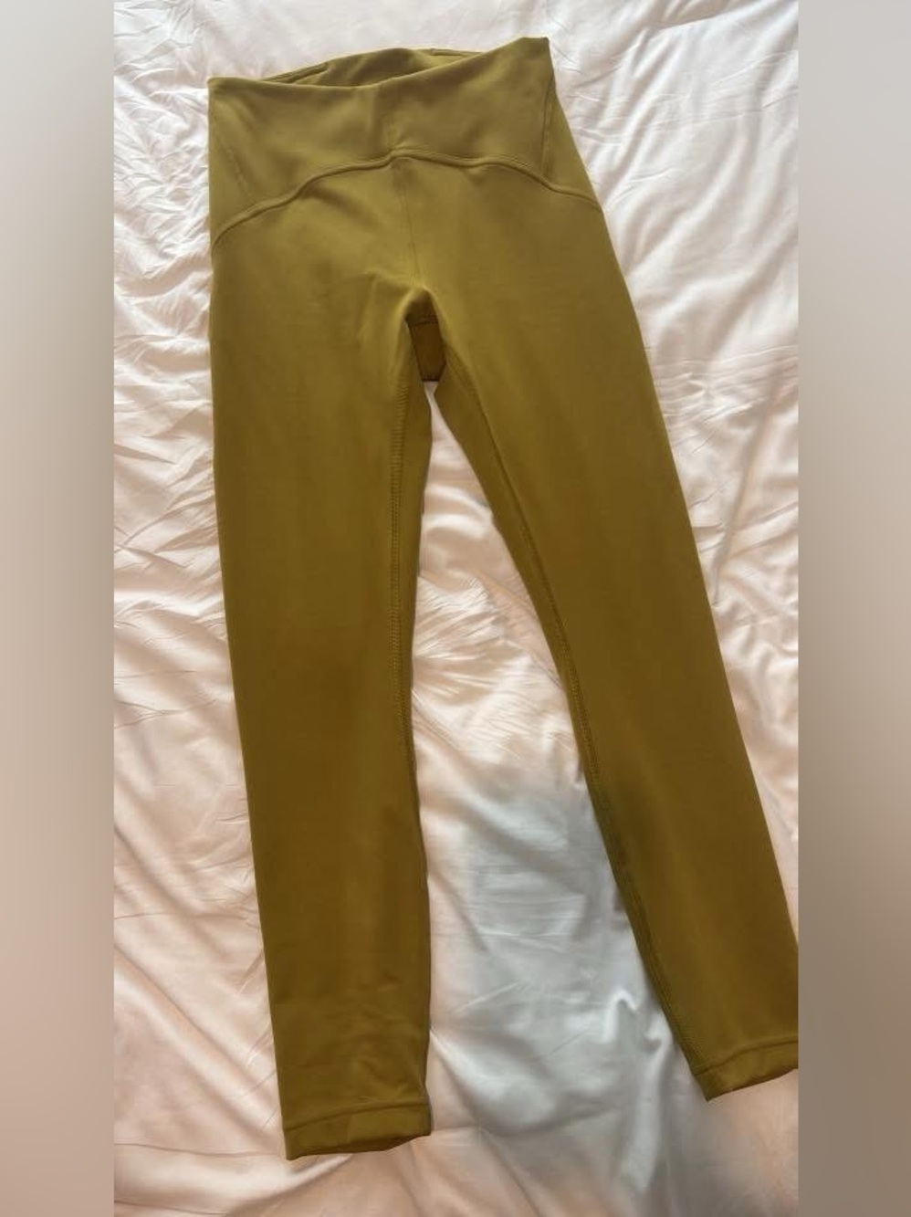 lululemon athletica Olive Green High-Rise Leggings
